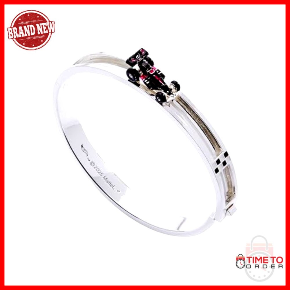 Adjustable Stackable Bangle Bracelet Enamel Charm… - image 3